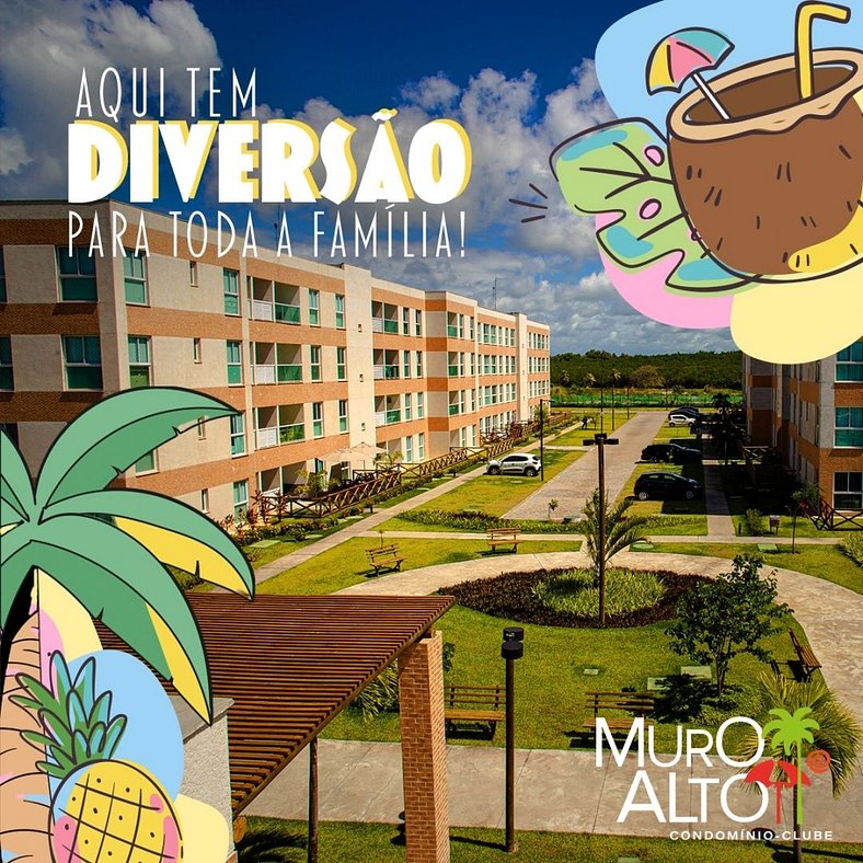 Apartamento 105 t2a - Muro alto cond. clube