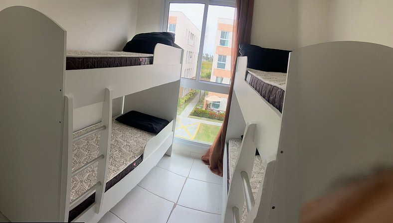 Apartamento 308 T2A -Muro alto cond. clube